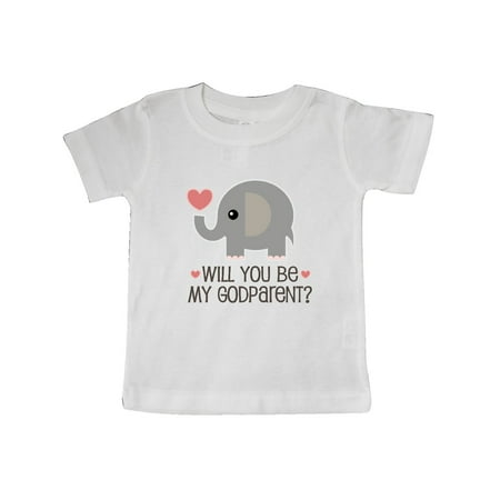 

Inktastic Godparent Proposal Godmother Gift Baby Boy or Baby Girl T-Shirt