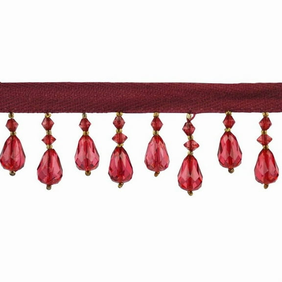 Beaded Fringe - 1 1/2" length (10 Yard Roll) - BB-933-17/10