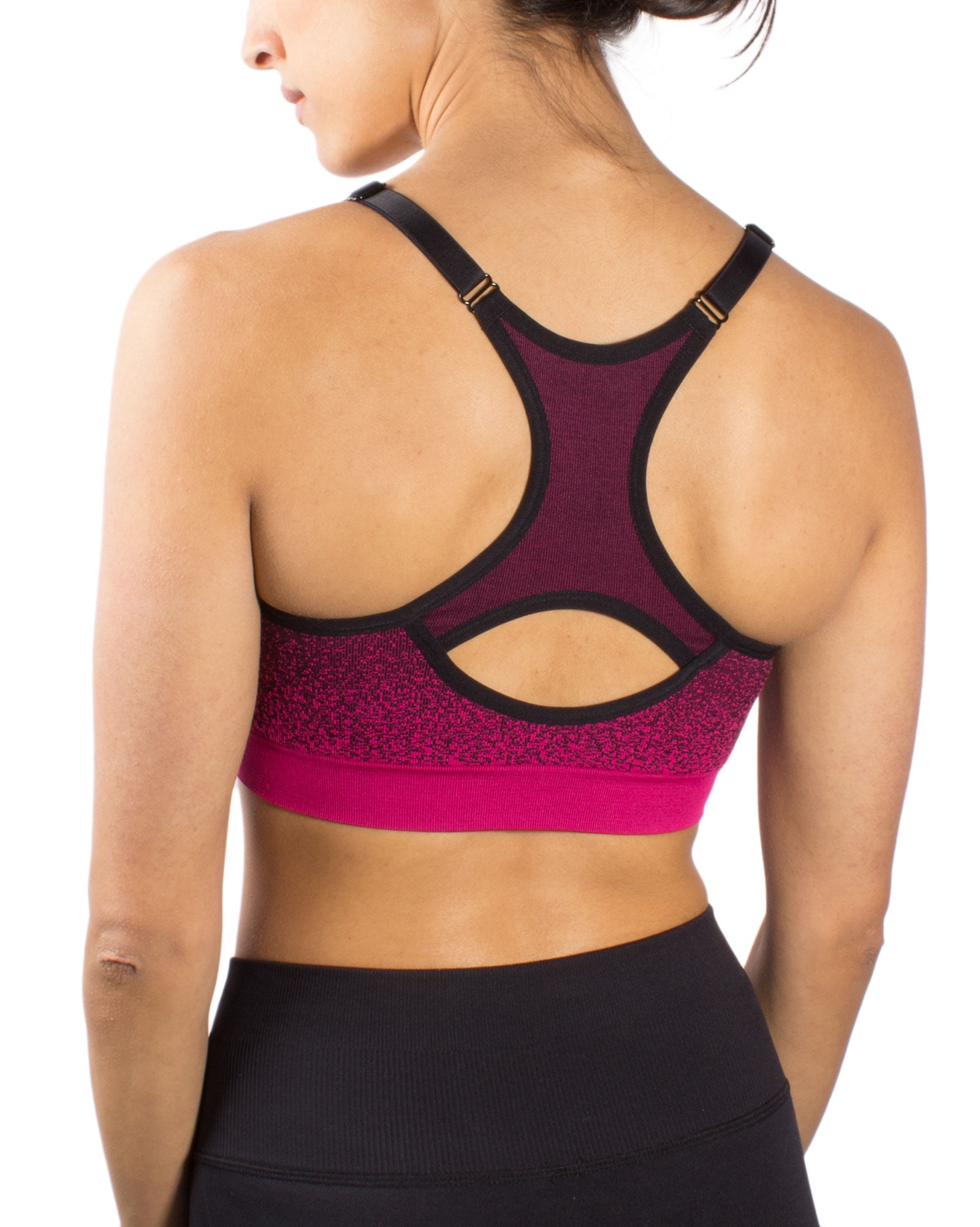 danskin now keyhole sports bra