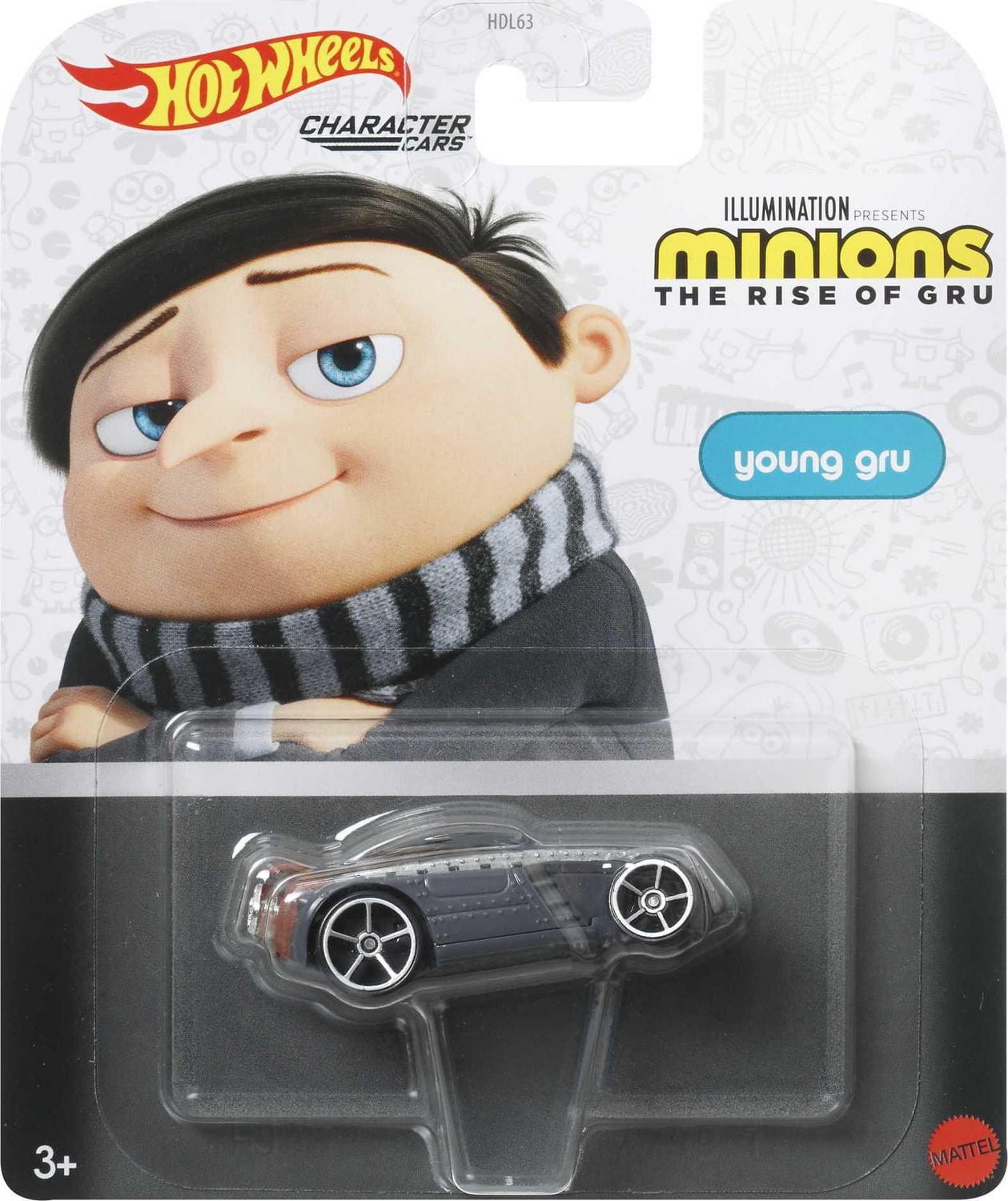 Hot Wheels Minions Young Gru Vehicle