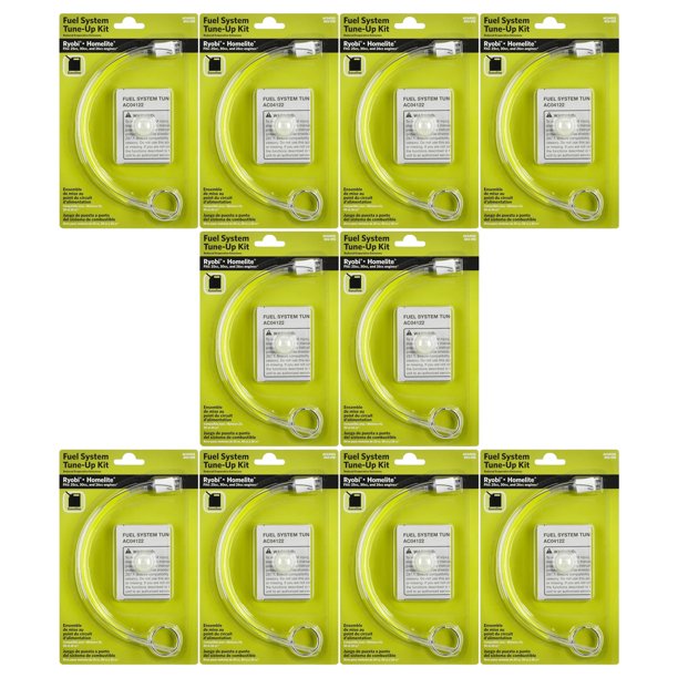 Ryobi Tools AC04122 Primer Bulb Filter Fuel Line TuneUp Kit (10Pack