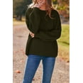 thumbnail image 4 of PRETTYGARDEN Women's Oversized Sweaters Sleeve Crew Neck Jumper Tops Chunky Knit Pullover Sweater, 4 of 6
