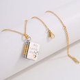 thumbnail image 6 of Incredible Daughter Jewelry Daughter Love Book Necklace Laser Engraved Necklace for Daughter Page Book Pendant Gift for Christmas, Birthday, 6 of 9