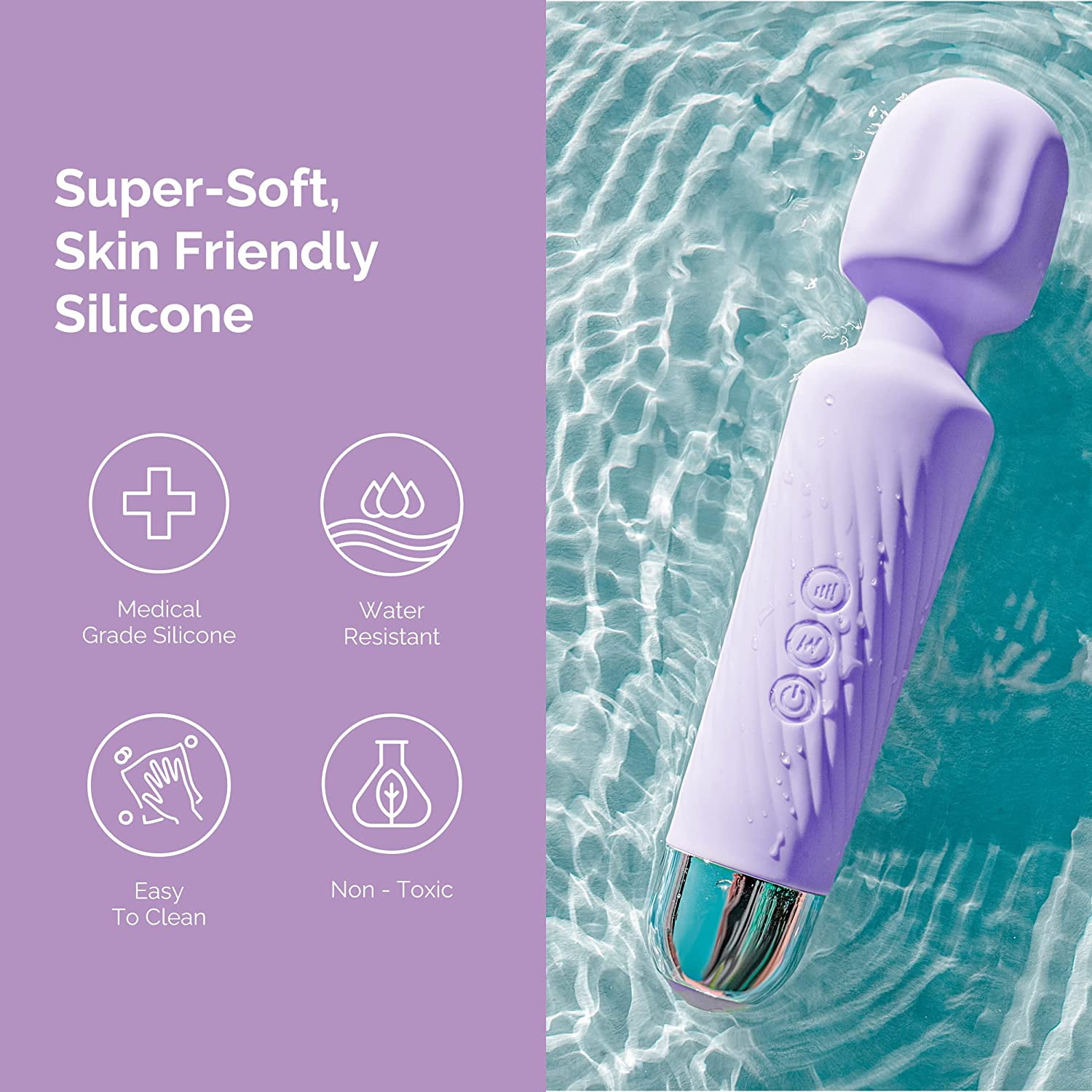 purple vibrator walmart Male Vibrator with 6 Modes Tongue Licking / Adult Sex Toy Penis Head S main image 0