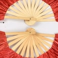 thumbnail image 3 of Oversized Peony Petal Folding Fan for Dance Shows and Festives Event Decorative Multilayer Flower Dancing Handheld Fan, 3 of 9