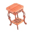 thumbnail image 1 of koolsoo Fishbowl Rack 8 x 8 cm Shop Decor Plant Display Stand for Patio Pots Outdoor Brown, 1 of 9