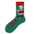 thumbnail image 1 of PEIXUN Christmas Halloween Cute Print Letter Short Socks, 1 of 2