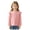 Pink, variant on mgoYE Toddler Baby Girl Ruffle Long Sleeve T-Shirt Cotton Top Tee for Spring/Fall(Beige,18-24 Months)