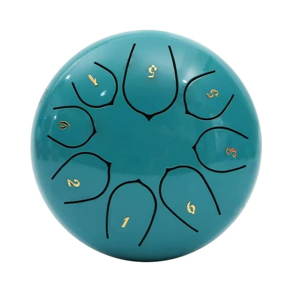 IBaodan Massive Markdowns Musical Toys Outdoor Rain Drum Play Steel Tongue Drum 114cm 8 Tones Essential Drum With Drum sticks And Music Book Handpan Gift for Kids Multi-color Carbon Steel