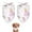Princess Unicorn Pattern, variant on Dog Bandana 2 Pack,Princess Unicorn Pattern Bandanas for Dogs,Cat Bandana,Small/ Large Dog Bandana 2 Size,Dog Bandanas