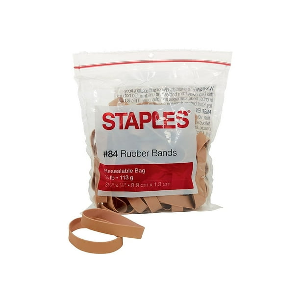 Staples Economy Rubber Bands Size 84 831636
