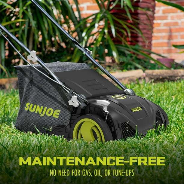 Sun Joe, Electric Lawn Dethatcher + Scarifier, 13-Amp, 15