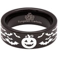 thumbnail image 5 of Halloween Tungsten Carbide Ring, 5 of 9