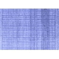 thumbnail image 1 of Ahgly Company Machine Washable Indoor Rectangle Solid Blue Modern Area Rugs, 8' x 12', 1 of 4