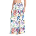 thumbnail image 2 of Women Sarong Wraps Watercolor Butterflies Swimsuit Beach Pareo Bikini Coverups Skirt M, 2 of 7