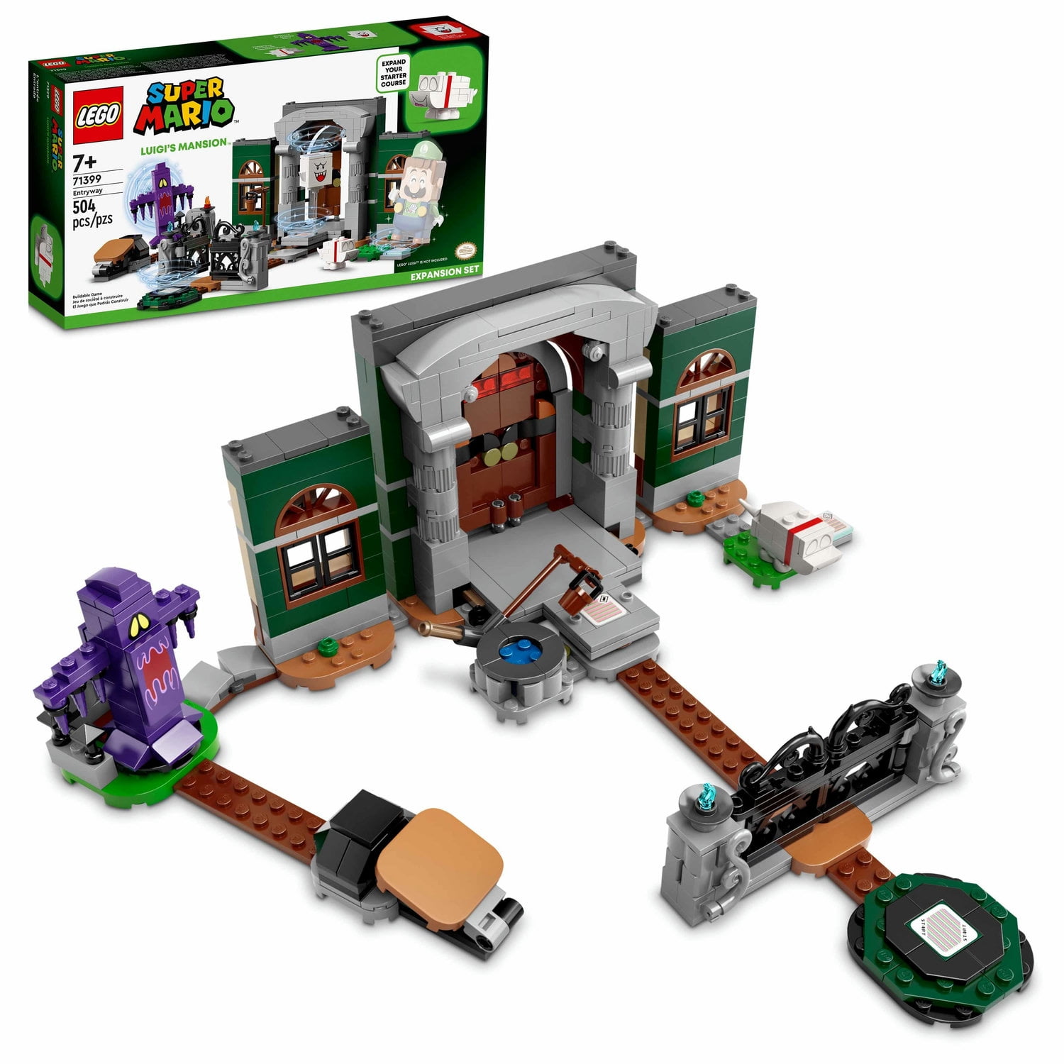 LEGO Luigis Mansion Entryway Expansion 71399 Building Set (504 Pieces)