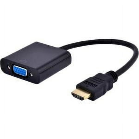 UPC: 0841280132865 | HDMI MALE TO VGA FEMALE ADAPTER WITH AUDIO