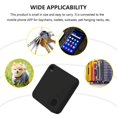 thumbnail image 5 of FIEWESEY 4PCS Key Finder Wireless Bluetooth Smart Tracker， Locator Item Finder for Phone，Key, Item, Pets, Children Locating(4XBlack), 5 of 7