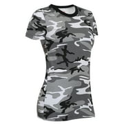 Rothco Womens Long Length Camo T-Shirt,City Camo