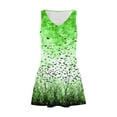 thumbnail image 4 of Summer Dress for Women,Dress for Women,Womens Summer Fashion Printing Pocket Sleeveless V-Neck Dress,Womens Summer Dress,Womens Summer Dress, 4 of 5