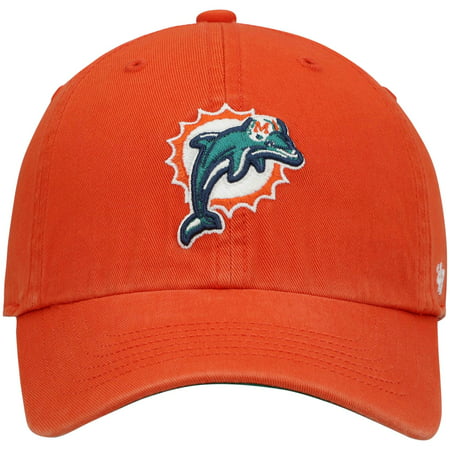 Men's '47 Orange Miami Dolphins Legacy Franchise Fitted Hat