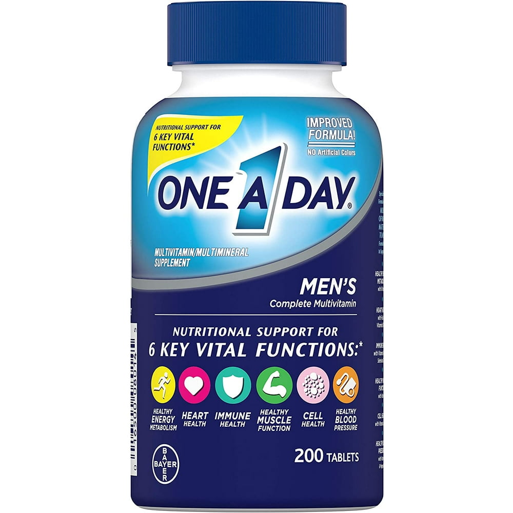 One A Day Men’s Multivitamin, Supplement with Vitamin A, Vitamin C