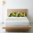thumbnail image 6 of Yayeee Pillowcase Standard Size Set of 2 Satin Wrinkle Resistant Pillow Case, Yellow Flowers, 6 of 8
