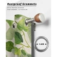 thumbnail image 6 of nqOlkjepod Outdoor Curtains for Patio Waterproof, Botanical Leaves Outdoor Privacy Panels Grommet, Spring Retro Watercolor Pastoral Blackout Outside Curtains for Porch/Cabana 54"x84", 1 Panel, 6 of 8