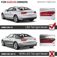 thumbnail image 7 of VIPMotoZ 2008-2012 Audi A5 & S5 Coupe LED Tail Lights - [Factory LED Model] - Rosso Red Lens, Driver & Passenger Side, 7 of 7