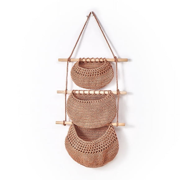 Meitianfacai Hanging Fruit Baskets Wall Hanging Basket, Hanging Wall Vegetable Fruit Baskets,Fruit Hanging Basket