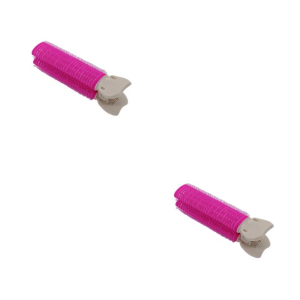 Pinza de pelo Sonducket de resina ABS para mujer estilo Simple portátil Rosa roja