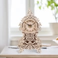 thumbnail image 5 of Rompecabezas de madera 3D Reloj de péndulo mecánico de madera, Rompecabezas de reloj de péndulo de madera 3D, Juego de construcción de madera para adultos, Idea de regalo creativa TUNC Sencillez, 5 of 5