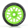 thumbnail image 4 of Bewildely Llantas de plástico RCGOFOLLOW resistentes al desgaste, neumáticos para llantas de control remoto 1/8, neumáticos WRC Feishen RC, Kits de construcción modelo Verde, 4 of 6