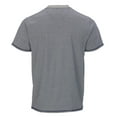 thumbnail image 2 of Boxercraft BM2401 Striped V-Notch Tee-Navy White-S, 2 of 2