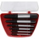 thumbnail image 1 of Juego completo de herramientas de extracción de tornillos, puntas de rosca inversa para quitar tornillos pelados y pernos rotos, 6 piezas con estuche de almacenamiento completo, 1 of 5
