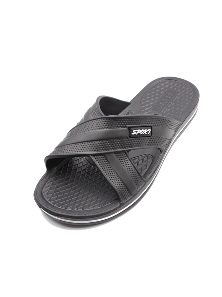 SLM Men's Casual Slide Shower Sandals 
