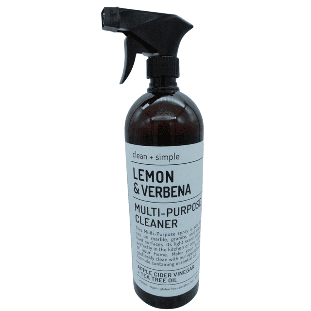 Clean + Simple Lemon & Verbena MultiPurpose Cleaner Spray 32oz
