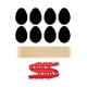 thumbnail image 4 of 8 Unids Colorido Pascua Scratch Paper Art Set Suministros de Pintura Scratch Card Colgantes Adornos Kids Craft para Niños, Niñas, Pascua Primavera BLESIY Papel de borrador, 4 of 8