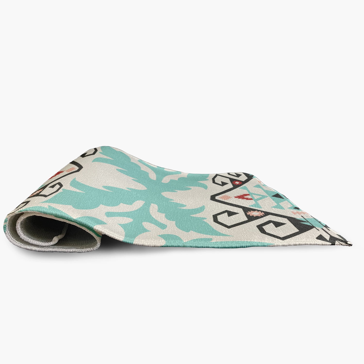 Simply Daisy 2' x 3' Pepper Bombay Medallion Spring Chenille Indoor/Outdoor Rug