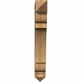 thumbnail image 4 of Ekena Millwork 6"W x 32"D x 44"H Olympic Arts & Crafts Rough Sawn Bracket, Western Red Cedar, 4 of 13