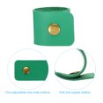 thumbnail image 4 of 12 Pcs Leather Napkin Rings Rustic Table Decor Thanksgiving Green, 4 of 6