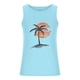 thumbnail image 3 of Hombres Casual Cuello Redondo Deportes Fitness Puesta de Sol Estampado Sin Mangas Camiseta Sin Mangas Pompotops  oipoqjl30688, 3 of 4