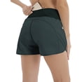 thumbnail image 1 of Shorts de Course et d'Entraînement Taille Haute pour Femmes 2,5 Pieds' avec Doublure et Poche Arrière à Fermeture Éclair, 1 of 6