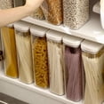 thumbnail image 3 of Conteneur à Pâtes Conteneur à Spaghetti Rangement Réutilisable Organisation et Stockage 1800ML, 3 of 8
