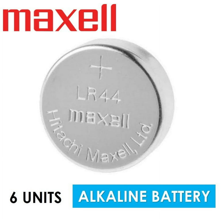 Pile bouton MAXELL LR44 AG13 A76 1,5V alcaline - VISIONAIR Maroc