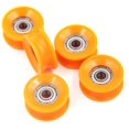 thumbnail image 1 of HUGFEGWE 5 Pcs 6x30x13mm Poulie de Guidage en Nylon Rainure en U Roulement à Rouleau, 626 Roulement Intérieur CJB91-14253, 1 of 5