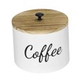 thumbnail image 3 of Lipstore Coffee Filter Holder Basket Coffee Filter Storage Organizer for Coffee Decor White, 3 of 8