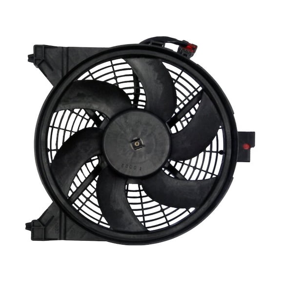 A/C Condenser Fan Assembly - Compatible with 2004 - 2005 Nissan TITAN
