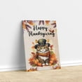 thumbnail image 3 of Happy Thanksgiving Maine Coon Welcome Thankful Fall Autumn Pumpkin Vertical Matte Canvas Poster Cat Lover Kitten Owner Gifts Wall Art Home Decor - 02021, 3 of 5