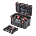 thumbnail image 2 of Caja de herramientas CRAFTSMAN TRADESTACK impermeable para interiores y exteriores, 21 cm, 2 of 5